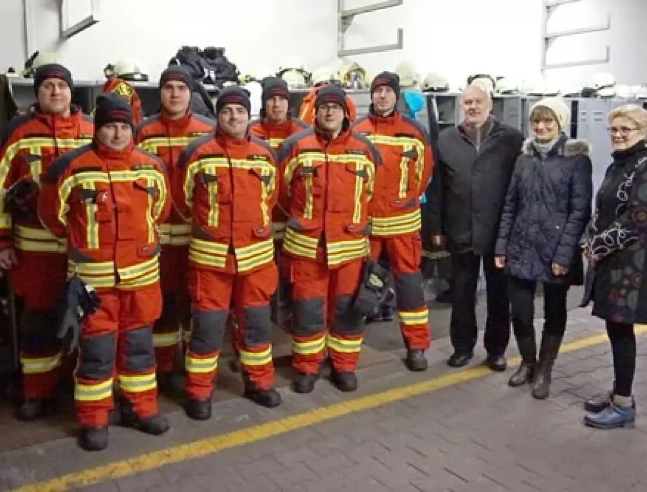 Großräschen volunteer fire brigade equipped